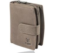 MATADOR Petit Porte Monnaie Cuir #Valence Mini avec Noble Boîte Cadeau, Portefeuille Femme de Luxe avec RFID, Petit Portefeuille avec de Nombreux Compartiments à Cartes