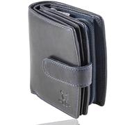 MATADOR Petit Porte Monnaie Cuir #Valence Mini avec Noble Boîte Cadeau, Portefeuille Femme de Luxe avec RFID, Petit Portefeuille avec de Nombreux Compartiments à Cartes