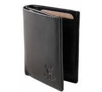 MATADOR Portefeuille Slim Chicago - Petit portefeuille avec compartiment pour pièces et protection RFID - Porte-cartes pour homme - Porte-monnaie en cuir véritable - Mini portefeuille - In oîte