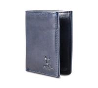 MATADOR Portefeuille Slim Chicago - Petit portefeuille avec compartiment pour pièces et protection RFID - Porte-cartes pour homme - Porte-monnaie en cuir véritable - Mini portefeuille - Incl. boîte