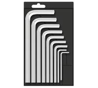 Matador Schraubwerkzeuge 6 pans intérieurs Jeu de clés mâles coudées 1.5 mm, 2 mm, 2.5 mm, 3 mm, 4 mm, 5 mm, 5.5 mm, 6 mm, 8 mm