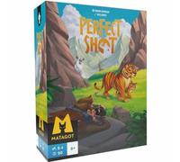 Matagot Asmodee - Perfect Shot - Jeu de Société Familial pour Enfants dès 8 Ans - Prendre des Photos des Animaus et Remplir Votre Album - Jeu de Plateau - 2 à 4 Joueurs - 20 Min - Version Française