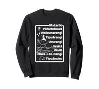 Matariki Stars Culture Maori Nouvelle-Zélande Aotearoa Sweatshirt