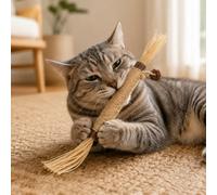 Matatabi Lot de 3 bâtons de vigne naturelle pour chat - Mélange de bâtons de menthe à mâcher pour le nettoyage des dents