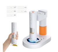 MatataStudio MX1-AS Microscope Numérique Portable pour Enfants 3,5x à 1000x avec Support Multifonction 2 LED prise de Photo & Vidéo Microscope Électronique Professionnel pour Enfant Adulte Laboratoire