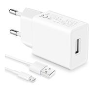MatauMahi Prise USB 5V1A et Câble USB Type-C, Embout Chargeur USB 5W, Adaptateur Secteur pour Téléphones Portables, Tablettes, Powerbanks, Ecouteurs Bluetooth et Autres Appareils avec Interface USB-C