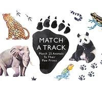 Match a Track: Match 25 Animals to Their Paw Prints