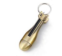 Match allume-feu, Portable Reusable Waterproof Matchstick Fire Starter, Allume-feu Flint Match Porte-Clés, Kerosene Refillable Lighter pour équipement de Secours, Camping en Plein Air Outdoor Tool