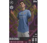 Match Attax 2024 2025 Julian Alvarez Limited Editon Carte à collectionner
