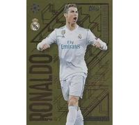 Match Attax Carte à collectionner Cristiano Ronaldo Gold Edge 2024 2025