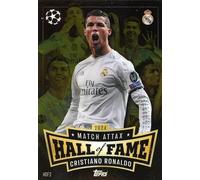 Match Attax Carte à collectionner Cristiano Ronaldo Hall of Fame 2024 2025