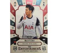 Match Attax Carte à collectionner Heung-Min Son The Entertainers Masters 2024 2025