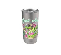 Match Bachelorette Girls Trip After While Crocodile Gobelet isotherme en acier inoxydable double paroi