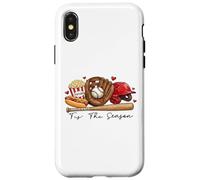 Match de Baseball This The Season - Eat Sleep Baseball Repeat Coque pour iPhone X/XS