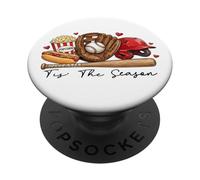 Match de Baseball This The Season - Eat Sleep Baseball Repeat PopSockets PopGrip Adhésif