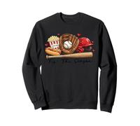 Match de Baseball This The Season - Eat Sleep Baseball Repeat Sweatshirt