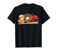 Match de Baseball This The Season - Eat Sleep Baseball Repeat T-Shirt