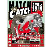 Match de catch à Vielsalm Livre avec un CD - Collectif - Fremok Eds - Livre CD - Bande dessinée CD