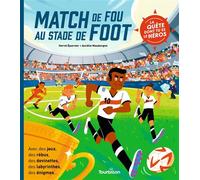 Match de fou au stade de foot - Hervé Eparvier - Tourbillon - cartonné - Livre-jeu