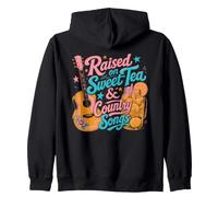 Match Girls Trip Raised on Sweet Tea & Country Songs Sweat à Capuche