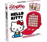 Winning-Moves - Jeu de société - Match Hello Kitty - Alignez 5 cubes identiques - Rose