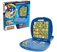 Top Trumps Sonic Match Jeu Société Enfant dès 4 Ans - Développe logique, mémoire et stratégie - Jeu de société Amusant à 2 Joueurs