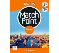 Match Point - Anglais 1re, Tle Bac Pro (2023) - Pochette élève