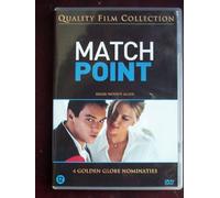 MATCH POINT. REGION 2 EUROPEAN IMPORT DVD.