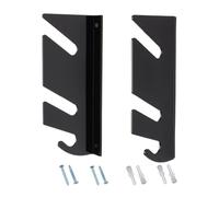 Match rack skateboard - paire de montage mural épais acrylique, support de planche à roulettes robuste | Crochet mural de planche à roulettes clair pour la mémoire d'affichage, solution de