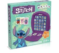Top Trumps Stitch Match - Jeux Enfant Stitch 4 Ans Plus - Match Jeu De Logique 2 Joueurs - Jeux Stratégie - Jeu Plateau