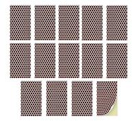 Match Striker Paper Auto-adhésif Phosphorus DIY Manual Match Eraser Leather Flower Phosphorus Paper Utiliser pour Coller au Fond ou Sur le Côté du Bocal ou de la Bouteille D'allumettes