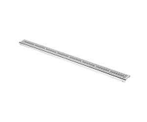 Match1 grille TECE 601050 TECEdrainline quadratum droite, 100 cm, Inox poli
