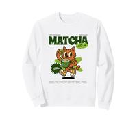 Matcha Club Cat - Goûtez Le délice Vert Tranquille Sweatshirt
