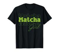 Matcha Girl Green Tea Lover Ice Matcha Latte T-Shirt