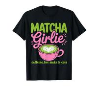 Matcha Girl Green Tea Lover Ice Matcha Latte T-Shirt