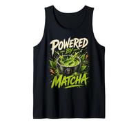 Matcha Green Japanese Tea Drink Beverage Humor Débardeur