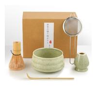 Matcha kit Service à thé Japonais Set traditionnel japonais de matcha 5 pièces il peut aussi être offert en cadeau à des amis