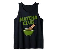 Matcha Latte glacé Matcha Club pour Les Amateurs de thé Vert Débardeur