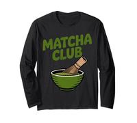 Matcha Latte glacé Matcha Club pour Les Amateurs de thé Vert Manche Longue