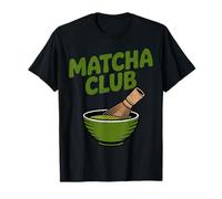 Matcha Latte glacé Matcha Club pour Les Amateurs de thé Vert T-Shirt