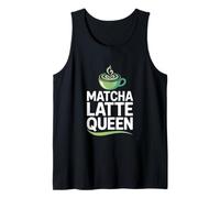 Matcha Latte Queen Boisson au thé Vert Débardeur