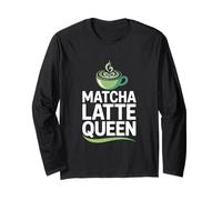 Matcha Latte Queen Boisson au thé Vert Manche Longue