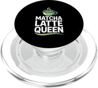 Matcha Latte Queen Boisson au thé Vert PopSockets PopGrip pour MagSafe