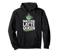 Matcha Latte Queen Boisson au thé Vert Sweat à Capuche
