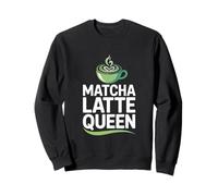 Matcha Latte Queen Boisson au thé Vert Sweatshirt