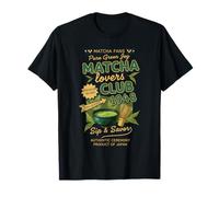 Matcha Lovers Club 1948 Thé Vert Matcha Latte Fun T-Shirt