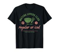 Matcha Lovers Club Thé Matcha régulier ou glacé T-Shirt