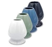 MATCHA PASSION Porte-balai Kusenaoshi blanc en céramique pour la cérémonie japonaise du thé matcha