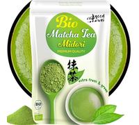 Matcha Poudre BIO Premium "Midori" - Thé Vert Finement Moulu | Matcha pour tous les jours & Latte | Riche en Antioxydants & Vitamines (500g)