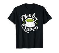 Matcha Queen Matcha Mom Mama Buveur de thé latte drôle T-Shirt
